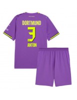 Borussia Dortmund Waldemar Anton #3 Alternativní dres pro děti 2026-27 Krátký Rukáv (+ trenýrky)
